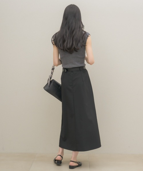 NEUNA(ヌナ)の「【大人気ミディスカートから春夏ver.が登場!】プリーツミディスカート(スカート・レディース・ベージュ/グレー/ブラック・MEDIUM)」の16枚目の写真