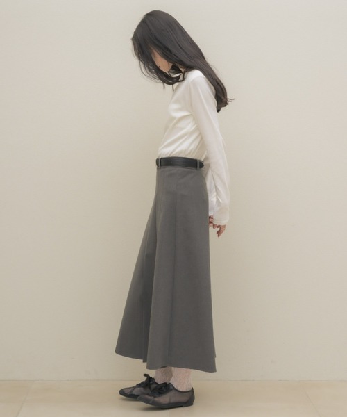 NEUNA(ヌナ)の「【大人気ミディスカートから春夏ver.が登場!】プリーツミディスカート(スカート・レディース・ベージュ/グレー/ブラック・MEDIUM)」の21枚目の写真