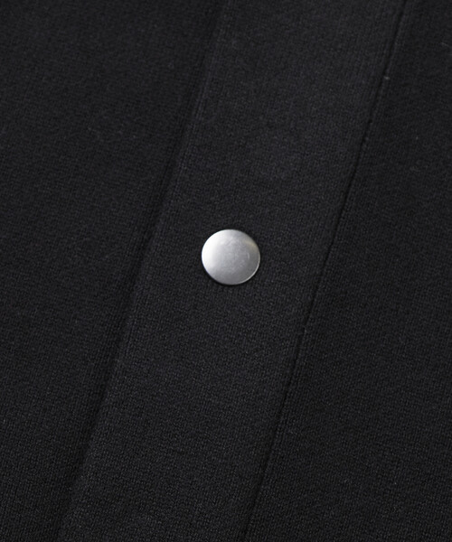 FREAK'S STORE（フリークスストア）の「限定展開 Relax Fit リラックスフィット スウェットライクニット クルーネック スナップ カーディガン（カーディガン/ボレロ・メンズ・ブラック/アッシュグレー/チャコールグレー/ブラウン/ネイビー・LARGE/MEDIUM）」の15枚目の写真