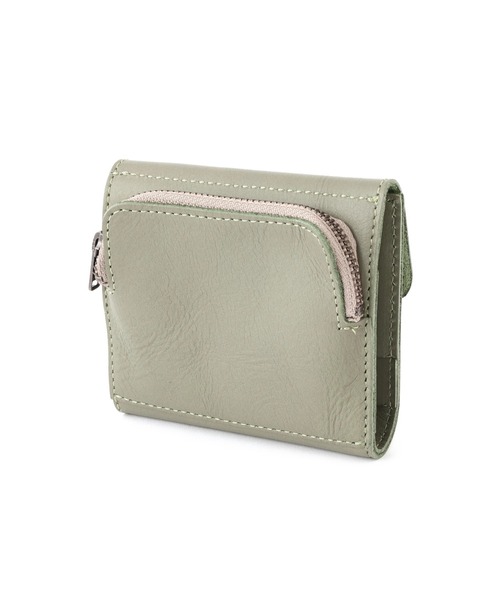 MHL.（エムエイチエル）の「BASIC LEATHER（財布・レディース・グリーン系その他7・FREE）」の2枚目の写真