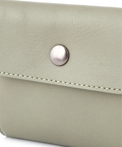MHL.（エムエイチエル）の「BASIC LEATHER（財布・レディース・グリーン系その他7・FREE）」の3枚目の写真