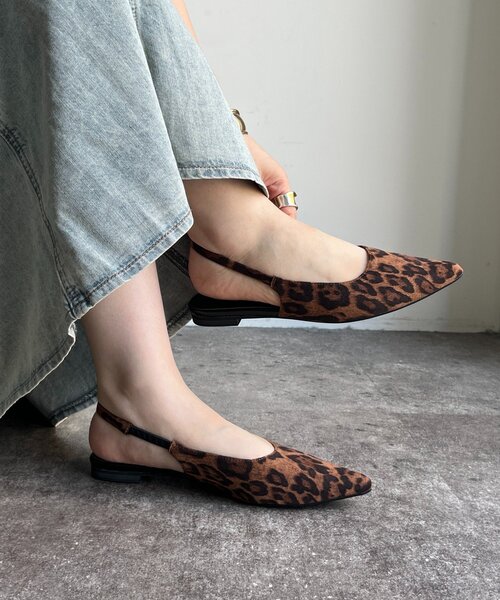 DouDou（ドゥドゥ）の「バックストラップパンプス（パンプス・レディース・ブラウン/ベージュ/ピンク・LARGE/MEDIUM/SMALL）」の8枚目の写真