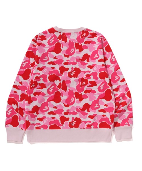 A BATHING APE(アベイシングエイプ)の「ABC CAMO RHINESTONE BAPE STA CREWNECK SWEATSHIRT(スウェット・メンズ・ブルー/ピンク・MEDIUM/LARGE/X-LARGE/SMALL/XX-LARGE)」の4枚目の写真