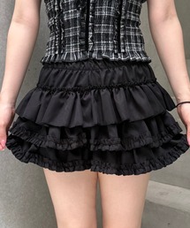Lae（レイ）の「ブラックフリルスカート（スカート）」