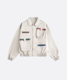 U:UME（ユーム）の「Colored Multi Pocket Jacket（ブルゾン）」