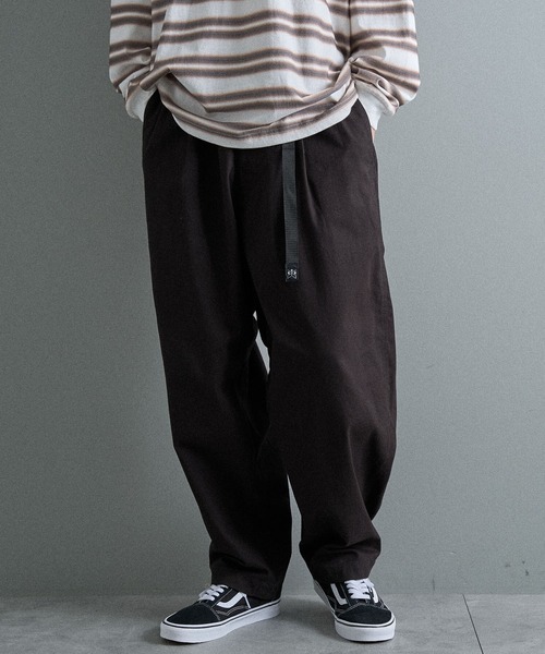 CRAFT STANDARD BOUTIQUE（クラフトスタンダードブティック）の「ワイドクライミングパンツ（その他パンツ・メンズ・カーキ/ベージュ/ブラック・L/M/S）」の2枚目の写真