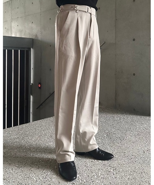 センタープレスサイドボタンスラックス（その他パンツ）｜Otte（オッテ
