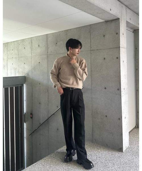 Otte(オッテ)の「センタープレスサイドボタンスラックス(その他パンツ・メンズ・ブラック/ベージュ・SMALL/MEDIUM/X-LARGE/LARGE)」の18枚目の写真