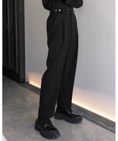 Otte(オッテ)の「センタープレスサイドボタンスラックス(その他パンツ・メンズ・ブラック/ベージュ・SMALL/MEDIUM/X-LARGE/LARGE)」の20枚目の写真