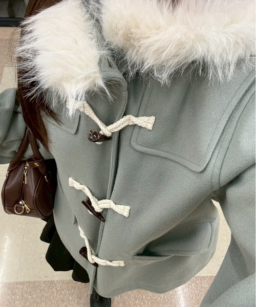 セール】ファー付きダッフルコート（ダッフルコート）｜Another Branch