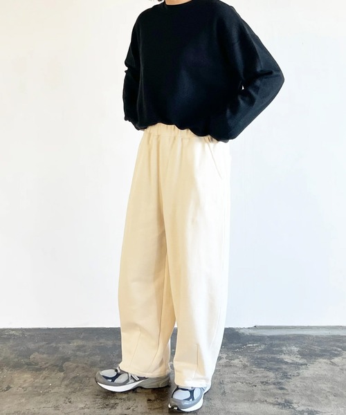 HARVESTY / ハーベスティー EASY CIRCUS NARROW PANTS FRENCH TERRY