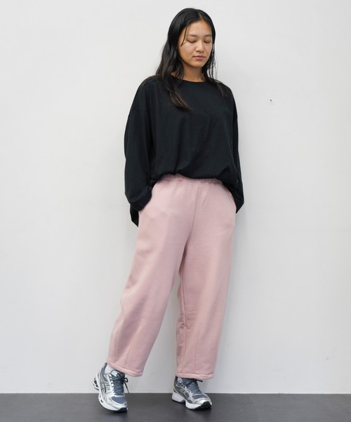 HARVESTY ハーベスティー　直営店限定　サーカスパンツ　ピンク HARVESTY ハーベスティ サーカス パンツ ビッグ コーデュロイ タック