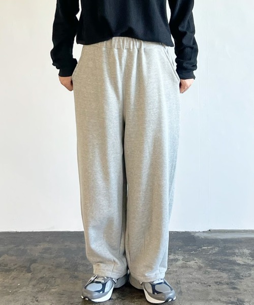 HARVESTY / ハーベスティー EASY CIRCUS NARROW PANTS FRENCH TERRY