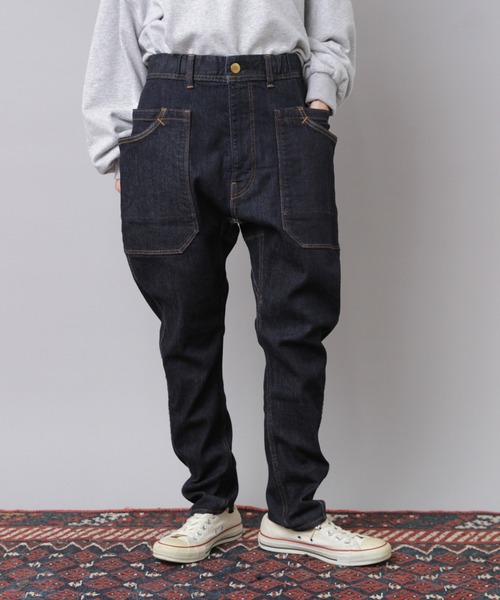 URCH RNAアーチアールエヌエーロークロッチルーズパンツR4208デニム URCH RNAアーチアールエヌエーロークロッチルーズパンツR4208