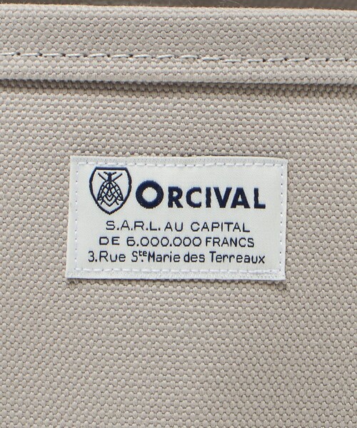 ORCIVAL（オーシバル）の「＜ORCIVAL＞トートバッグ スモール（トートバッグ・レディース・ライトグレー/ダークブラウン/コバルトブルー・FREE）」の12枚目の写真
