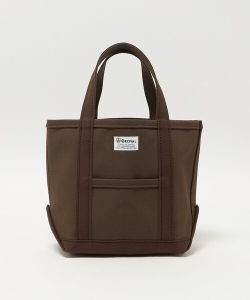 ORCIVAL（オーシバル）の「＜ORCIVAL＞トートバッグ スモール（トートバッグ・レディース・ライトグレー/ダークブラウン/コバルトブルー・FREE）」の6枚目の写真