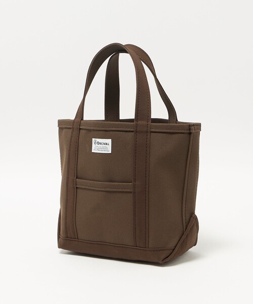 ORCIVAL（オーシバル）の「＜ORCIVAL＞トートバッグ スモール（トートバッグ・レディース・ライトグレー/ダークブラウン/コバルトブルー・FREE）」の21枚目の写真