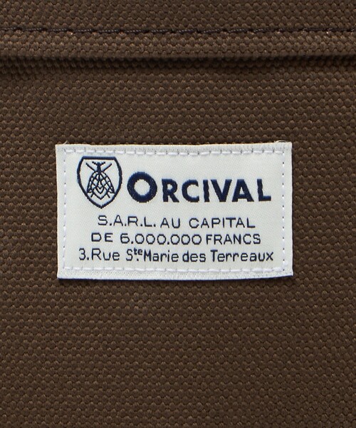 ORCIVAL（オーシバル）の「＜ORCIVAL＞トートバッグ スモール（トートバッグ・レディース・ライトグレー/ダークブラウン/コバルトブルー・FREE）」の16枚目の写真