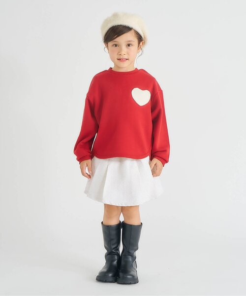 apres les cours（アプレレクール）の「【ジュニア対応】プリーツスカート風キュロット（その他パンツ・キッズ・ブラウン/アイボリー/イエロー・90/100/110/120/130/140/80）」の4枚目の写真