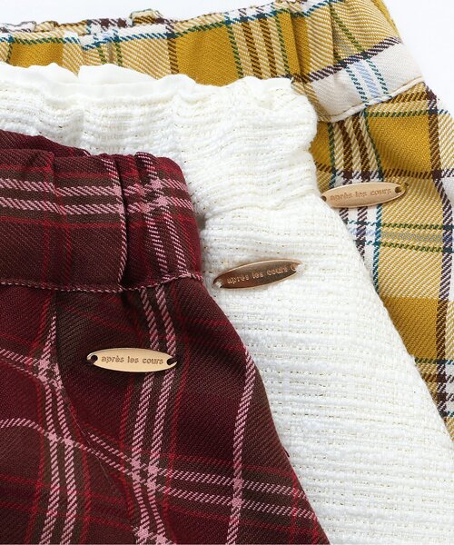 apres les cours（アプレレクール）の「【ジュニア対応】プリーツスカート風キュロット（その他パンツ・キッズ・ブラウン/アイボリー/イエロー・90/100/110/120/130/140/80）」の10枚目の写真