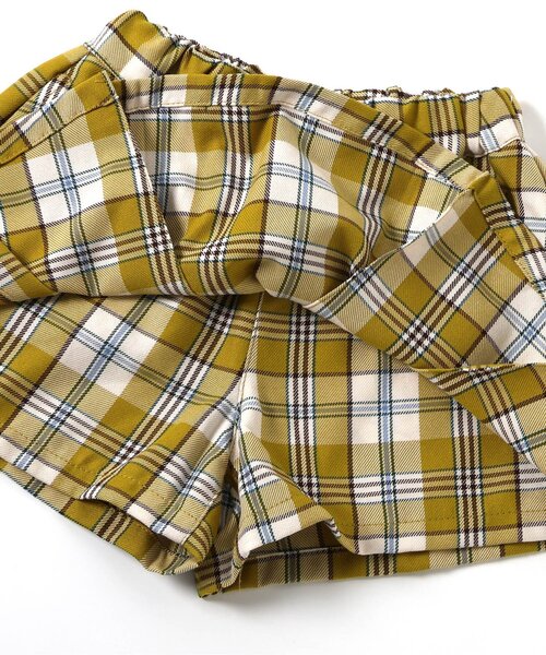 apres les cours（アプレレクール）の「【ジュニア対応】プリーツスカート風キュロット（その他パンツ・キッズ・ブラウン/アイボリー/イエロー・90/100/110/120/130/140/80）」の15枚目の写真