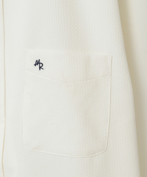 MEN'S MELROSE（メンズメルローズ）の「ドビーオックス スタンダードボタンダウンカラーシャツ（シャツ/ブラウス・メンズ・ブラウン/ネイビー/ホワイト・2/3/4）」の15枚目の写真