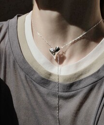 Soierie | ＜Soierie＞Distort heart ネックレス(ネックレス)