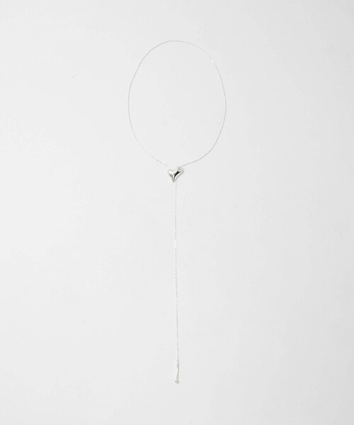 Soierie（ソワリー）の「＜Soierie＞Distort heart ネックレス（ネックレス・レディース・シルバー・FREE）」の10枚目の写真