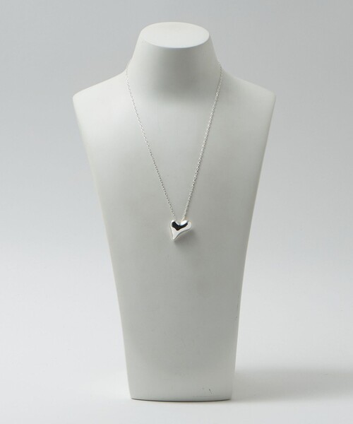 Soierie（ソワリー）の「＜Soierie＞Distort heart ネックレス（ネックレス・レディース・シルバー・FREE）」の11枚目の写真