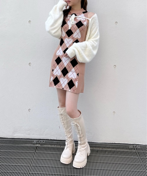 Vivienne Westwoodアーガイルパターン ニットワンピース Vivienne Westwoodアーガイルパターン ニットワンピース