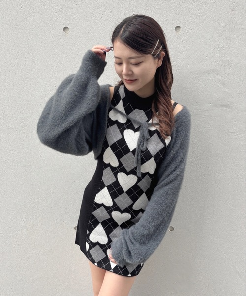 Vivienne Westwoodアーガイルパターン ニットワンピース