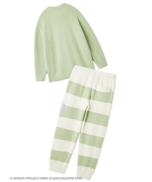 gelato pique ドラゴンクエストベビモコプルオーバー&ボーダーパンツ ドラゴンクエスト】【メンズ】ベビモコプルオーバー&ボーダーロング