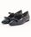 ABC-MART�i�G�[�r�[�V�[�}�[�g�j�́uJOLI ENCORE �W�����[�A���R�[�� W-RIBBON FLAT 1 W-���{���t���b�g�p���v�X 1 JE80258 E/NAVY�i�p���v�X�j�v�b�u���[