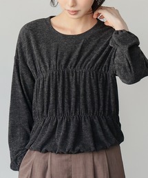 itto...（イット）の「シャーリングトップス（Tシャツ/カットソー・レディース）」