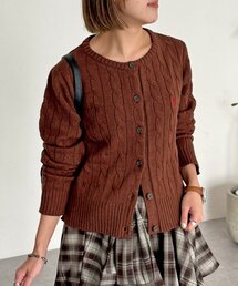 U.S. POLO ASSN.（ユーエスポロアッスン）の「ケーブルカーディガン（カーディガン/ボレロ）」