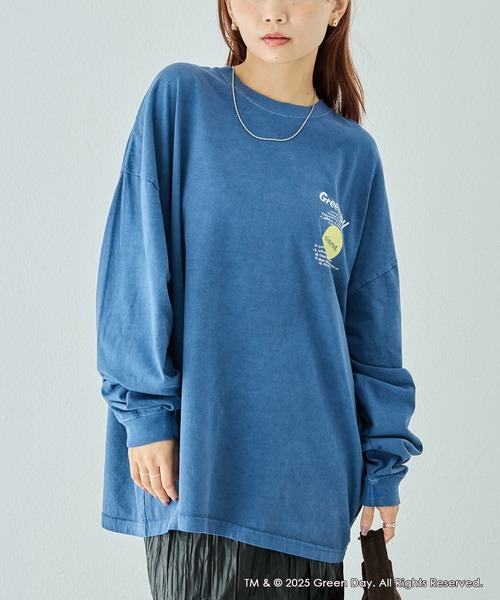セール】【GOODROCKSPEED】NIRVANA/GREEN DAY ロゴ ロンTee（Tシャツ