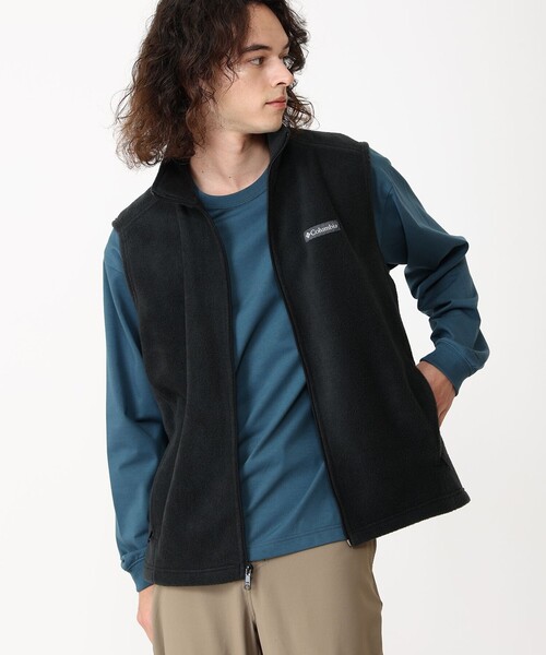 Columbia（コロンビア）の「Columbia／メンズ スティーンズマウンテン ベスト フリース／コロンビア（ベスト・メンズ・ブラック/グレー/ネイビー・XL/L/S/M）」の2枚目の写真