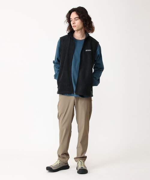 Columbia（コロンビア）の「Columbia／メンズ スティーンズマウンテン ベスト フリース／コロンビア（ベスト・メンズ・ブラック/グレー/ネイビー・XL/L/S/M）」の4枚目の写真
