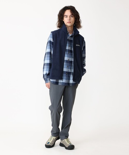 Columbia（コロンビア）の「Columbia／メンズ スティーンズマウンテン ベスト フリース／コロンビア（ベスト・メンズ・ブラック/グレー/ネイビー・XL/L/S/M）」の7枚目の写真