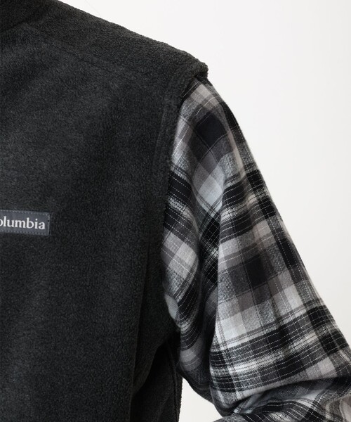 Columbia（コロンビア）の「Columbia／メンズ スティーンズマウンテン ベスト フリース／コロンビア（ベスト・メンズ・ブラック/グレー/ネイビー・XL/L/S/M）」の17枚目の写真