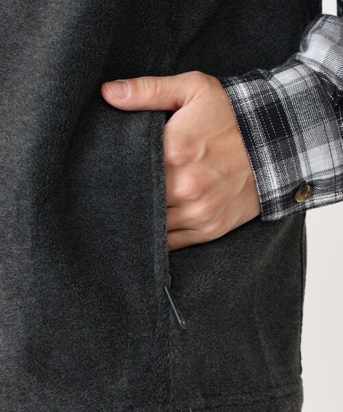 Columbia（コロンビア）の「Columbia／メンズ スティーンズマウンテン ベスト フリース／コロンビア（ベスト・メンズ・ブラック/グレー/ネイビー・XL/L/S/M）」の19枚目の写真