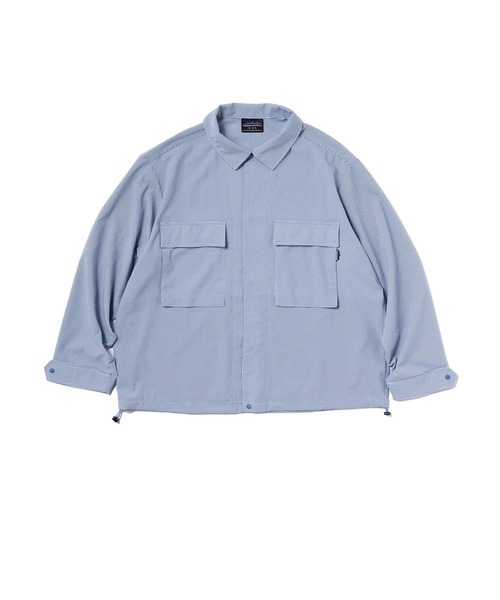 THOUSAND MILE（サウザンドマイル）の「[M's]BDU DRAWCODE JACKET HIGH AIR PERMEABILITY CHECK/BDUドローコードジャケット（その他アウター・メンズ・ブラウン系その他/ブルー系その他・M/L/XL）」の2枚目の写真