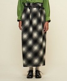 CURRENTAGE（カレンテージ）の「【CURRENTAGE/カレンテージ】Bonded long skirt（スカート）」