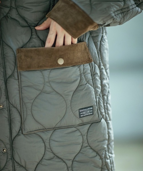 サニークラウズ ハンティングキルティングコート〈レディース