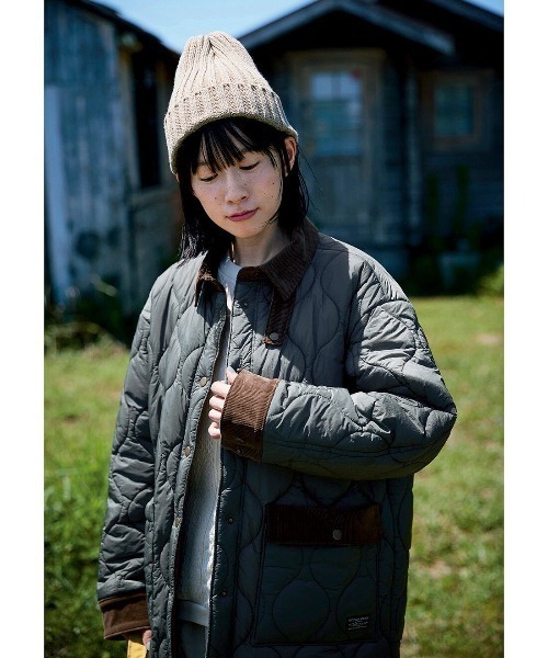 サニークラウズ ハンティングキルティングコート〈レディース