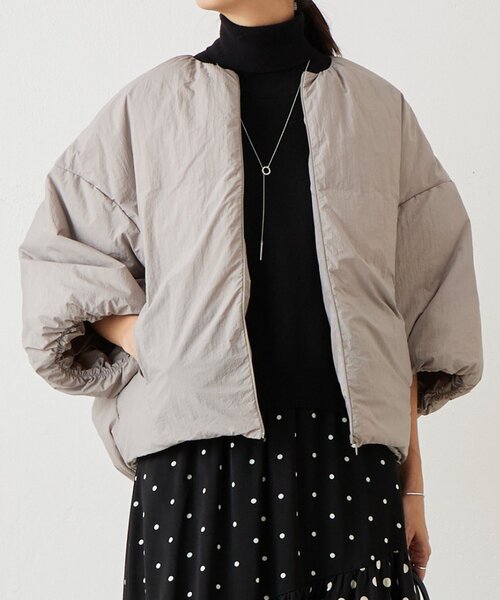 BEARDSLEY（ビアズリー）の「バルーンダウン（ダウンジャケット/コート・レディース・ミント/モカ・FREE）」の2枚目の写真