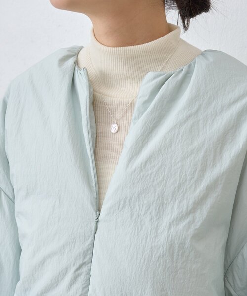 BEARDSLEY（ビアズリー）の「バルーンダウン（ダウンジャケット/コート・レディース・ミント/モカ・FREE）」の4枚目の写真