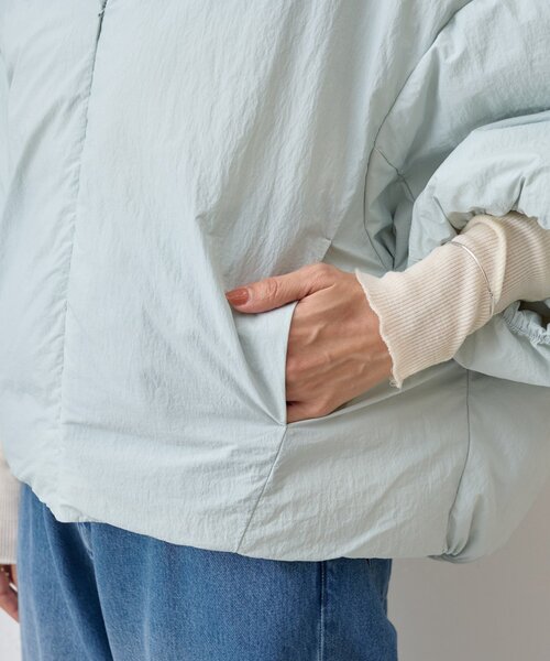 BEARDSLEY（ビアズリー）の「バルーンダウン（ダウンジャケット/コート・レディース・ミント/モカ・FREE）」の5枚目の写真