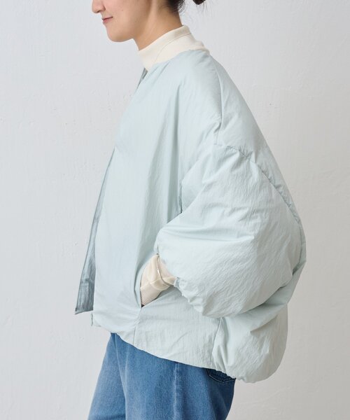 BEARDSLEY（ビアズリー）の「バルーンダウン（ダウンジャケット/コート・レディース・ミント/モカ・FREE）」の16枚目の写真