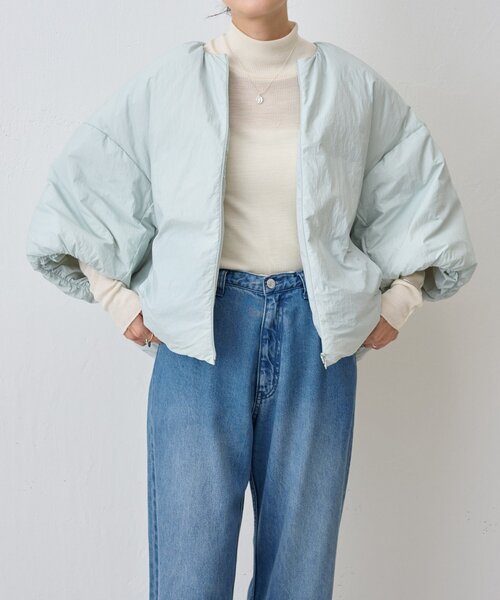 BEARDSLEY（ビアズリー）の「バルーンダウン（ダウンジャケット/コート・レディース・ミント/モカ・FREE）」の18枚目の写真